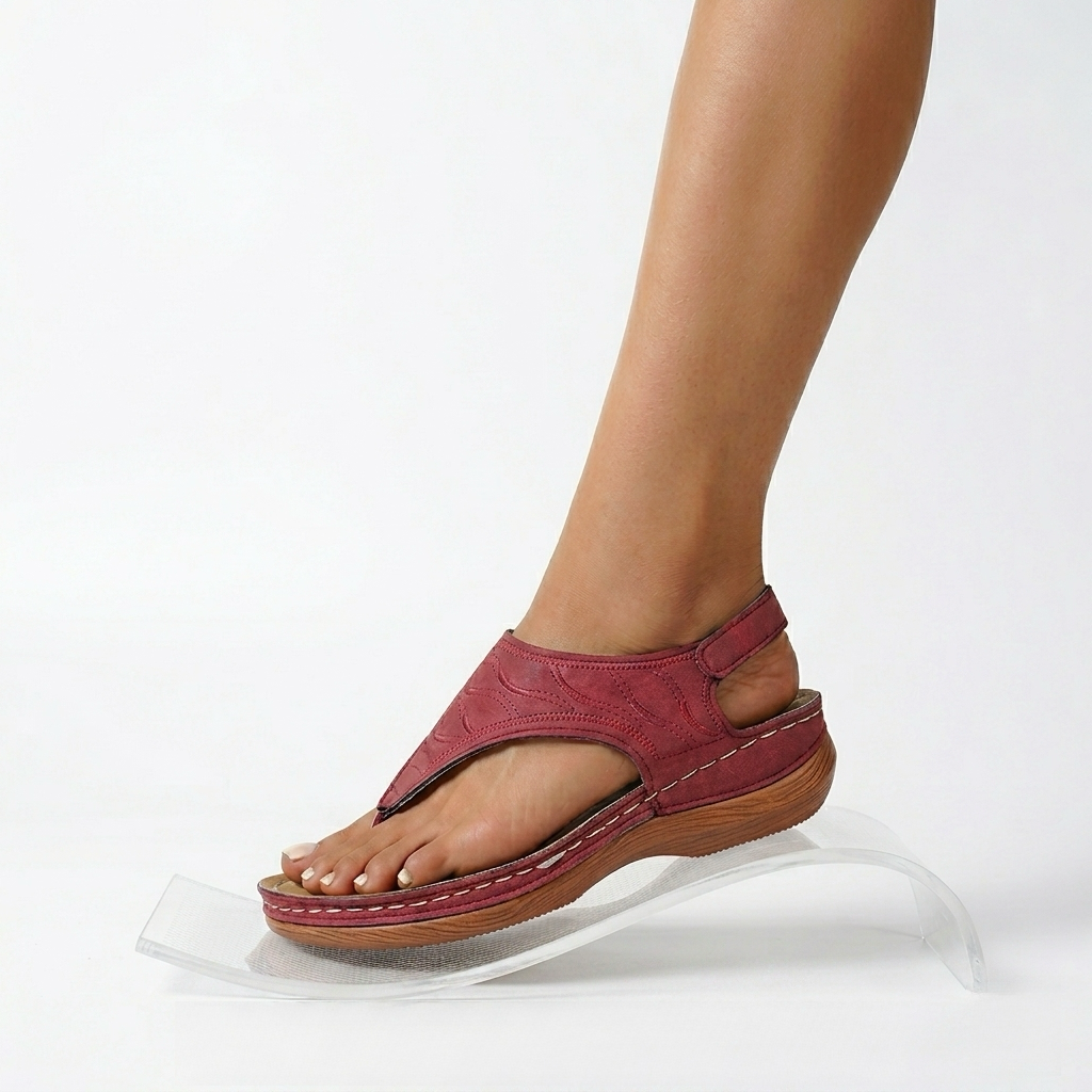 Women's sandals with straps