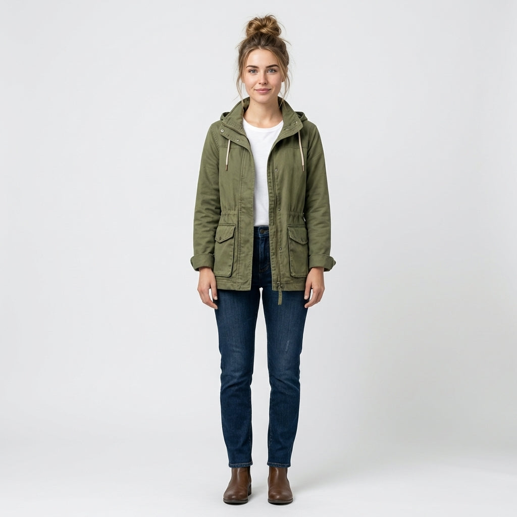 Green Cotton Jacket